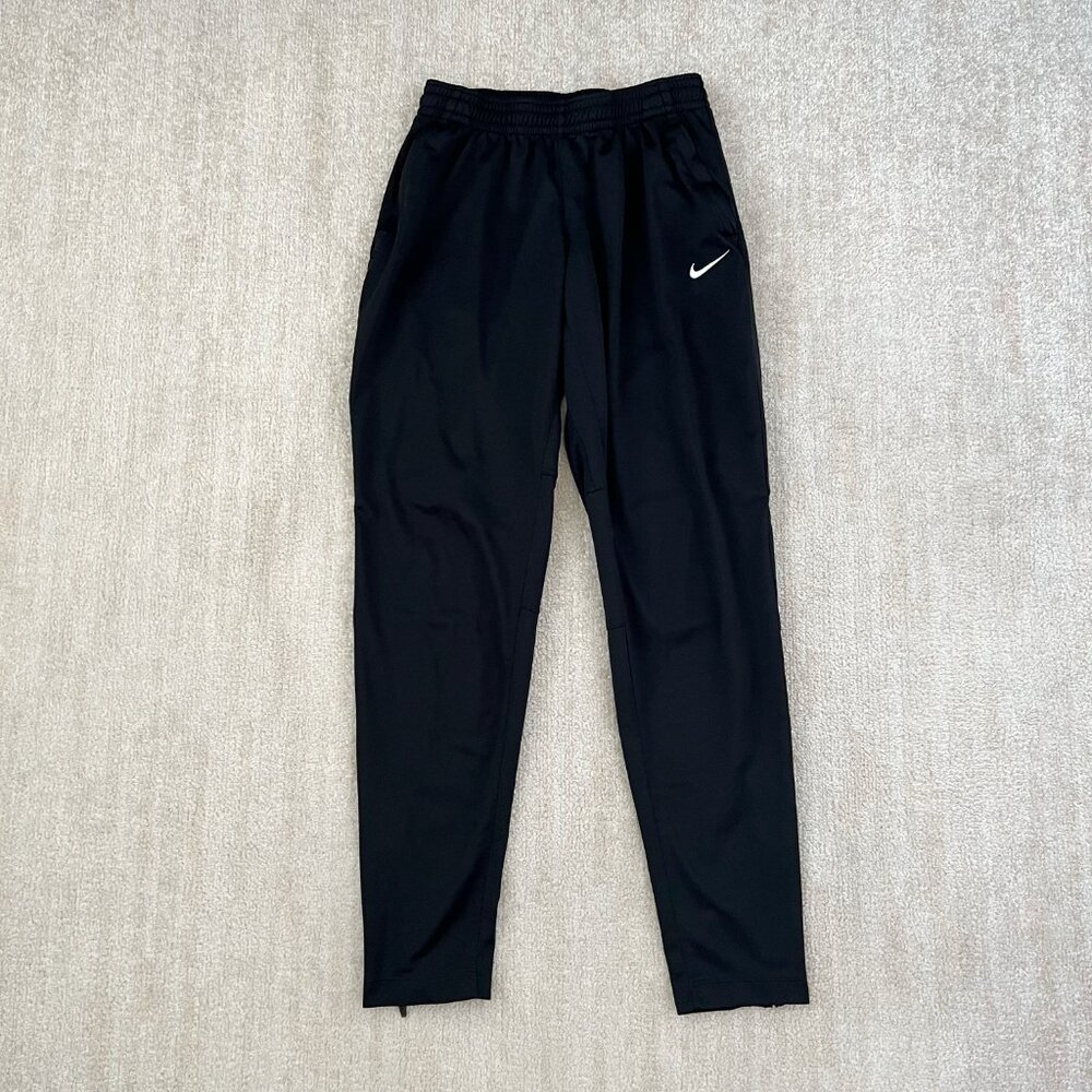 Nike Dri-Fit Soccer Black Track Pants L